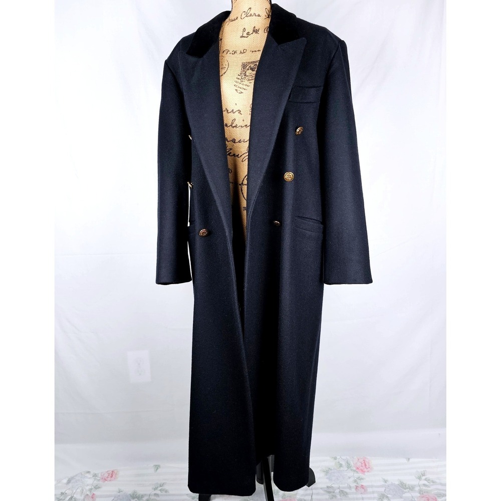 Braetan Black Trench Coat